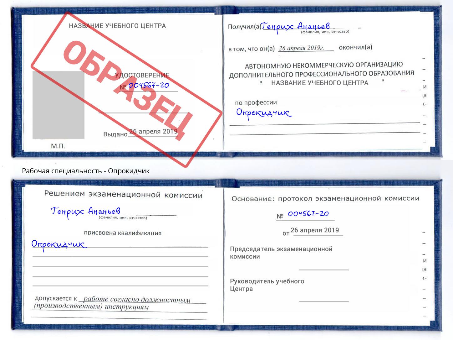 Опрокидчик Тобольск